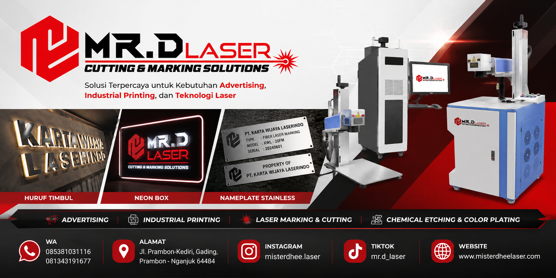 Mr. D Laser (PT. Karta Wijaya Laserindo)
