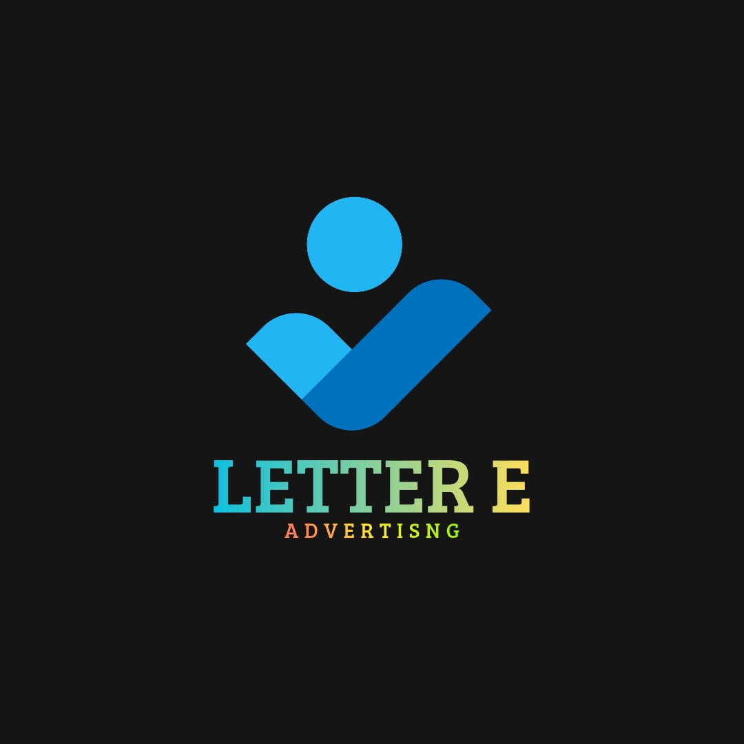 Letter E advetising