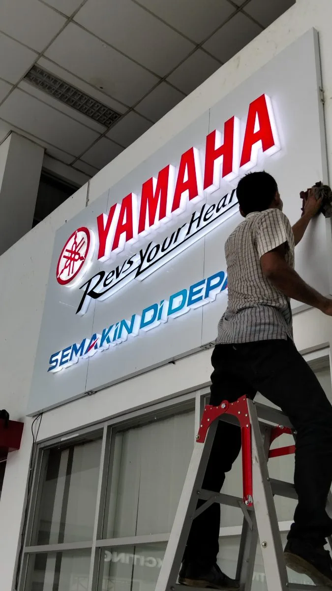 Shopsign Yamaha Sabang Raya
