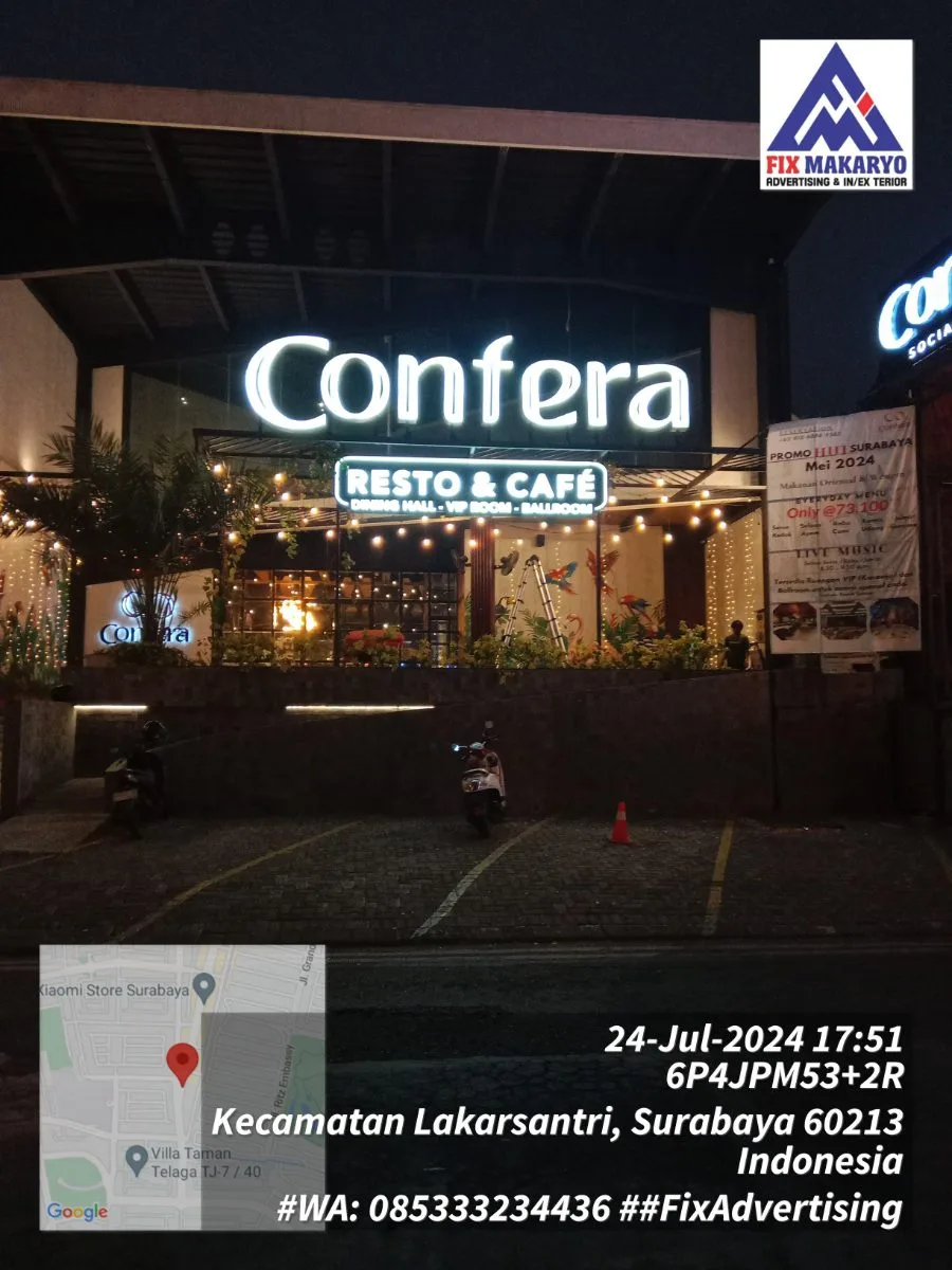 Letter 3D Confera