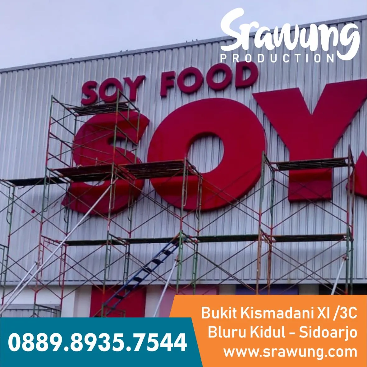 Re-Wrapping Sticker Brand Identity SOYJOY Pasuruan foto 3