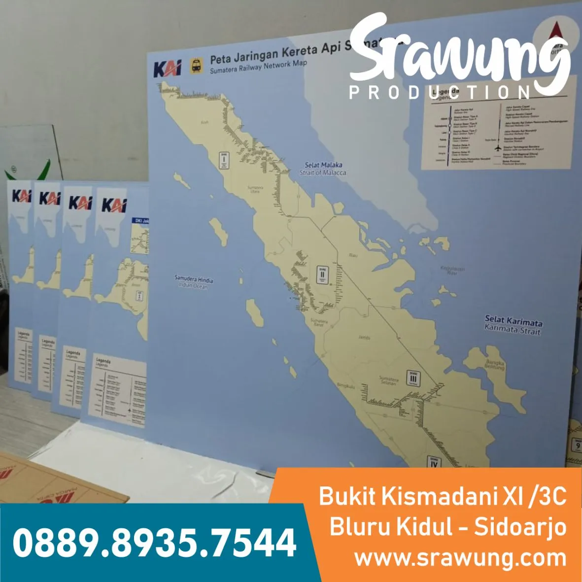 Papan Peta KAI Centre Jakarta Pusat foto 2