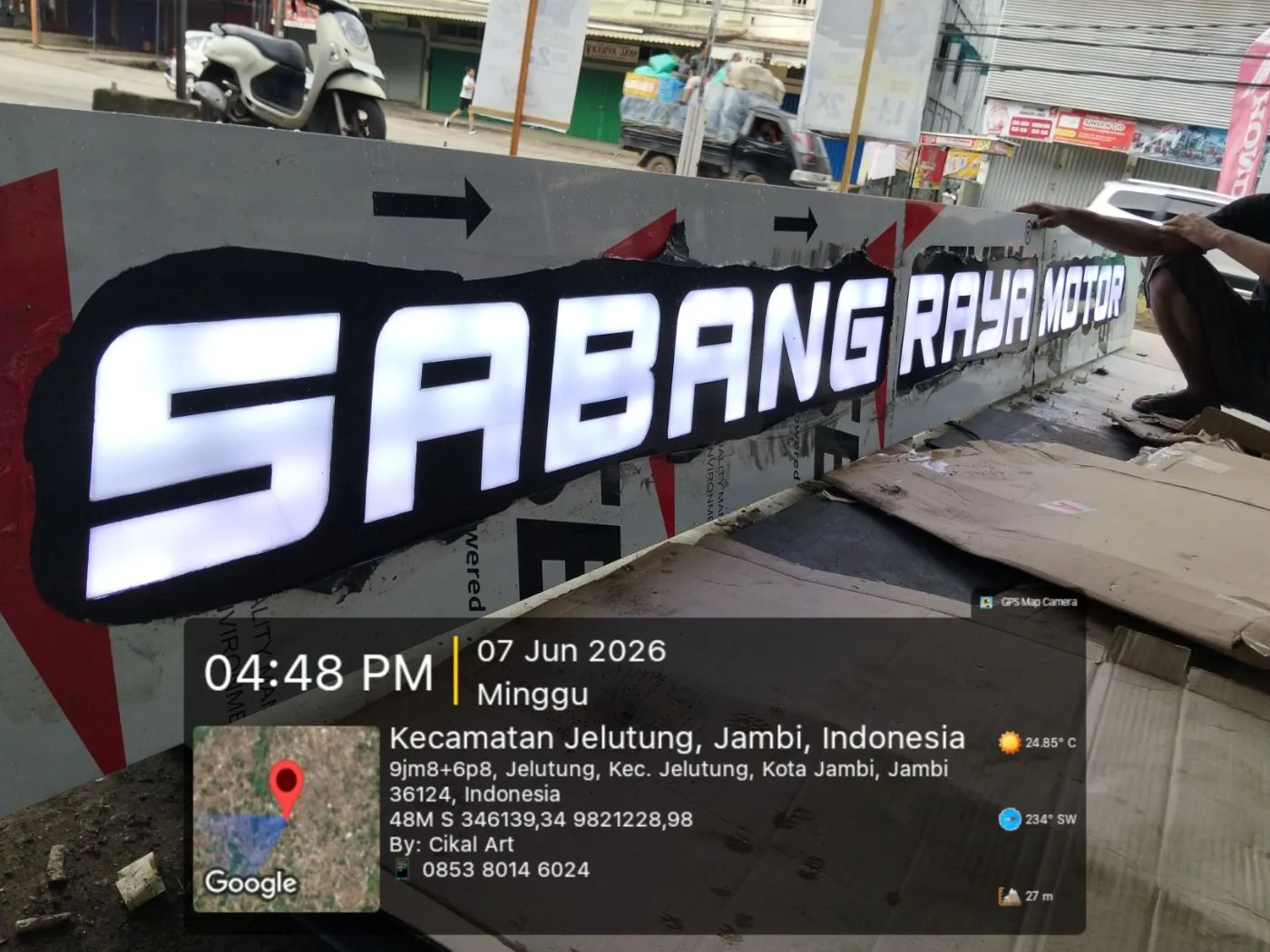 Shopsign Yamaha Sabang Raya foto 1