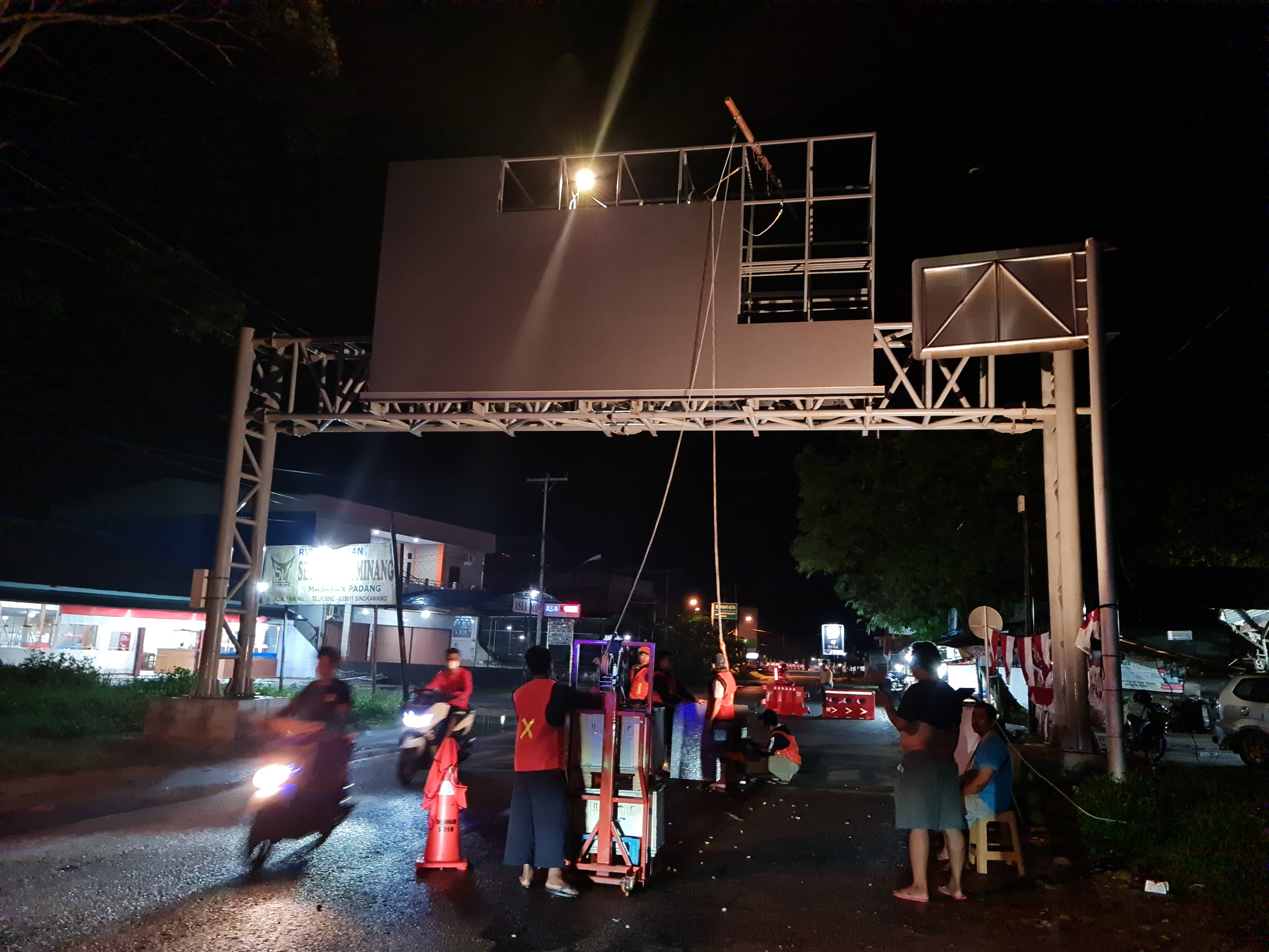 Videotron Outdoor 2 sisi Kota Singkawang foto 1