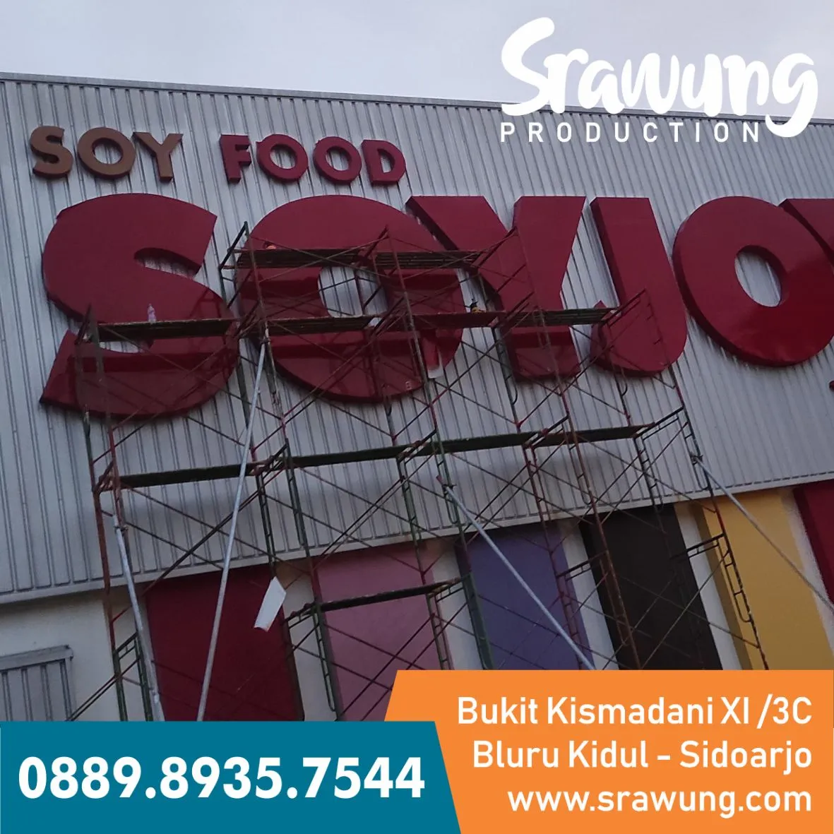 Re-Wrapping Sticker Brand Identity SOYJOY Pasuruan foto 2