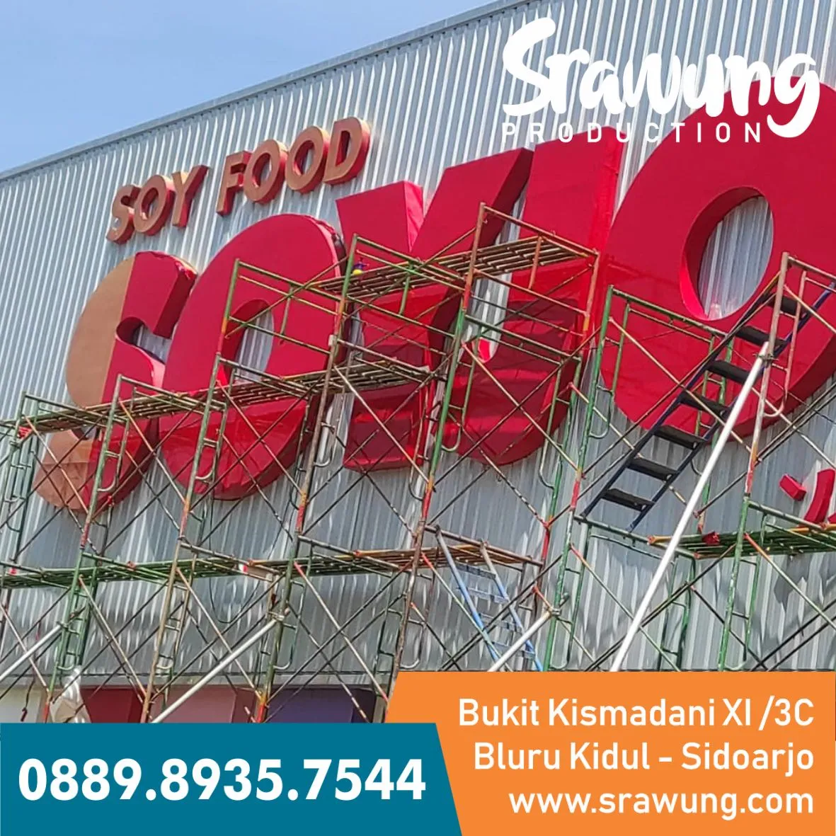 Re-Wrapping Sticker Brand Identity SOYJOY Pasuruan foto 1