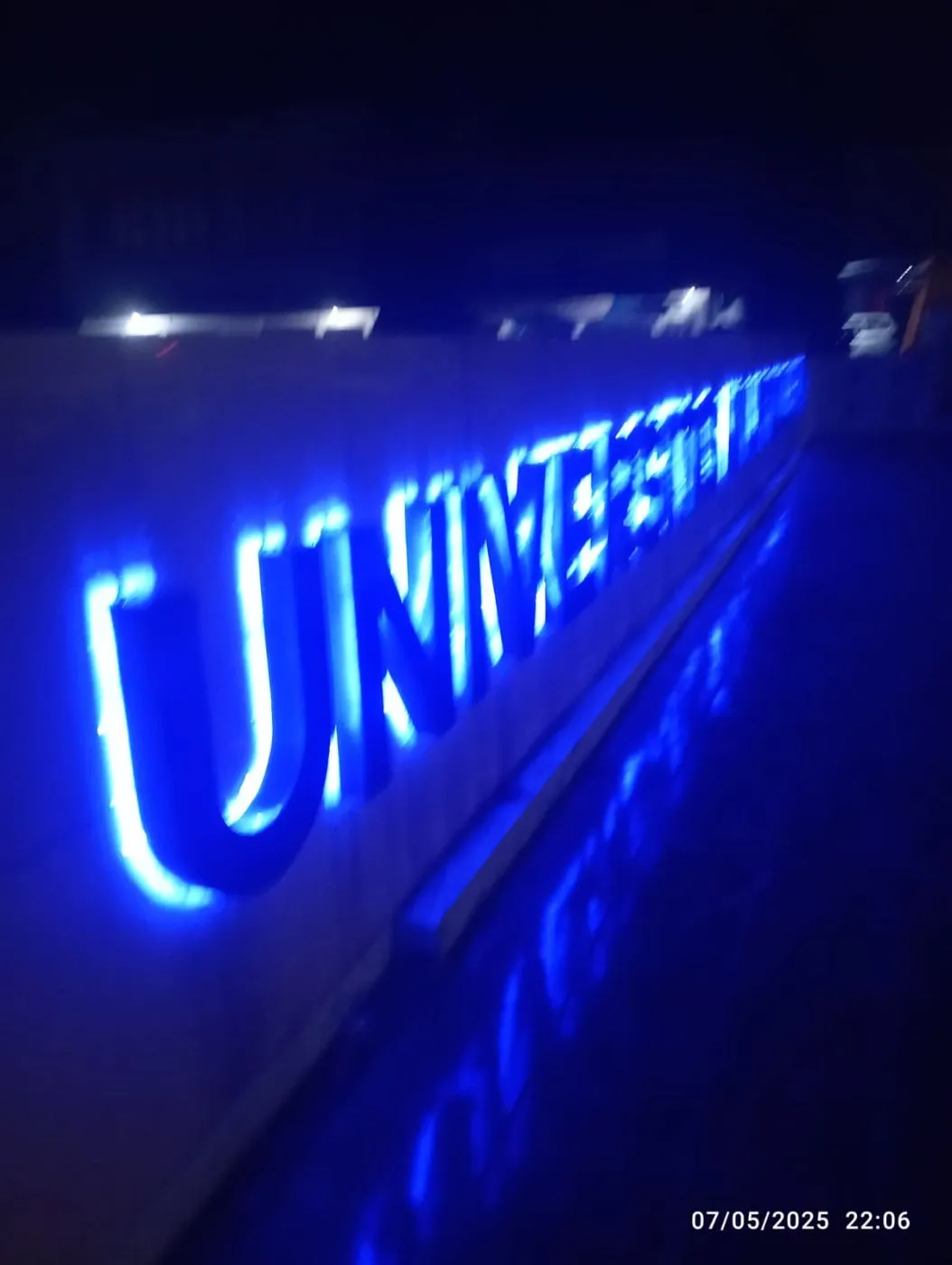 Letter Sign Stainless Universitas Wijaya Kusuma foto 2