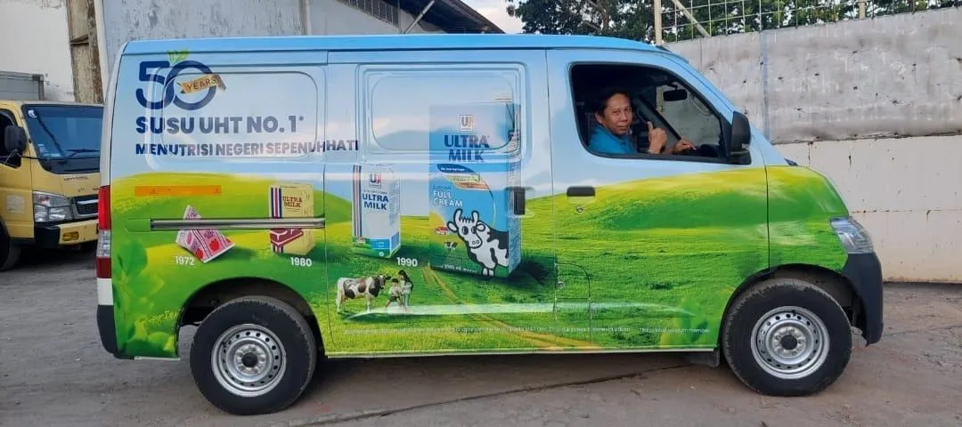 Mobil Box Sticker Branding foto 1