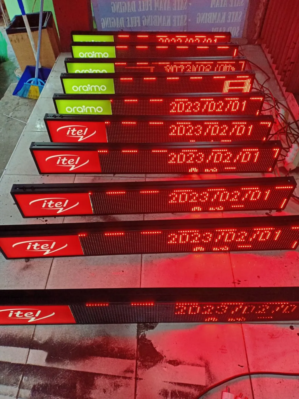 Pembuatan Running Text dan Jam Digital Masjid foto 1