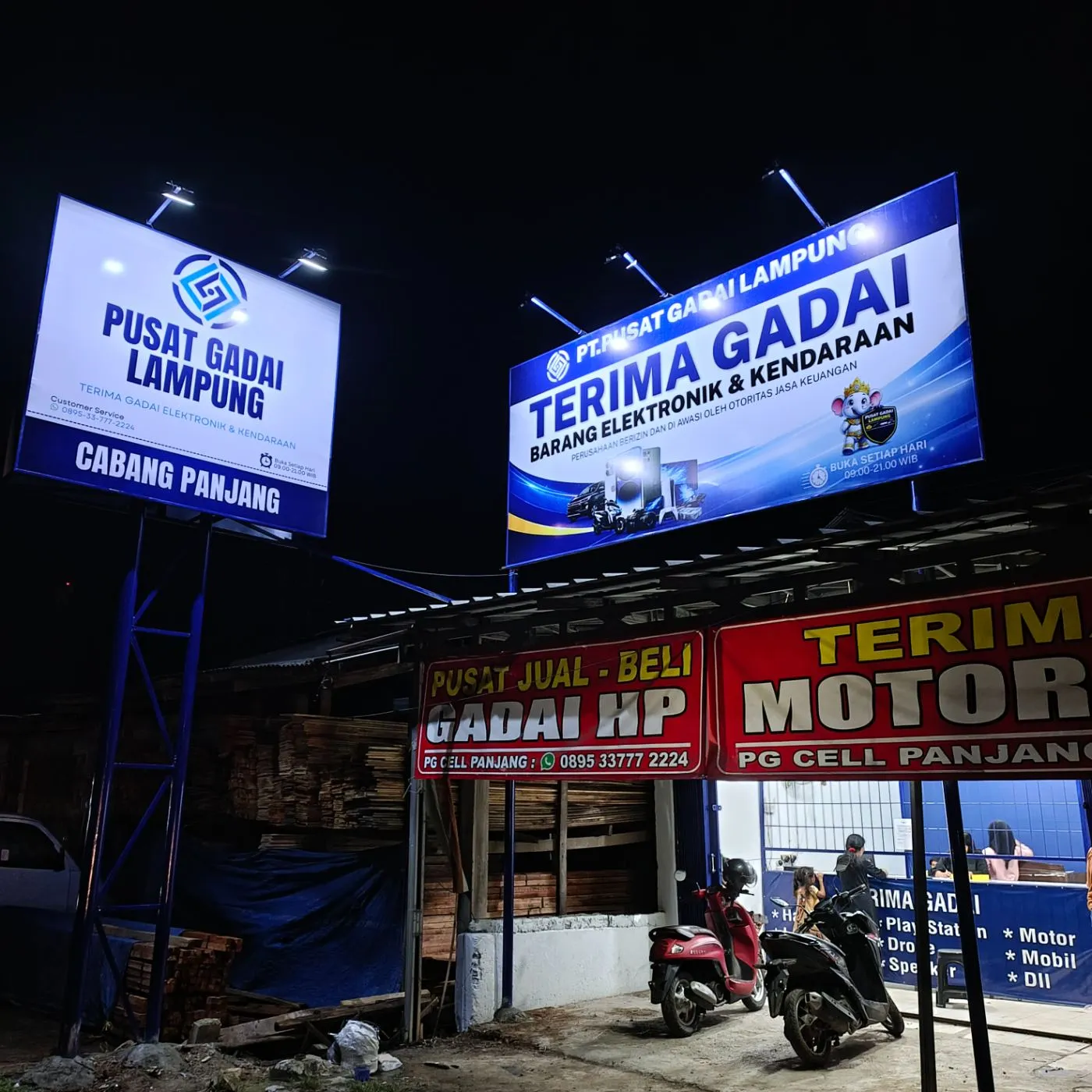 Totem Box SPBU + LED HARGA foto 1