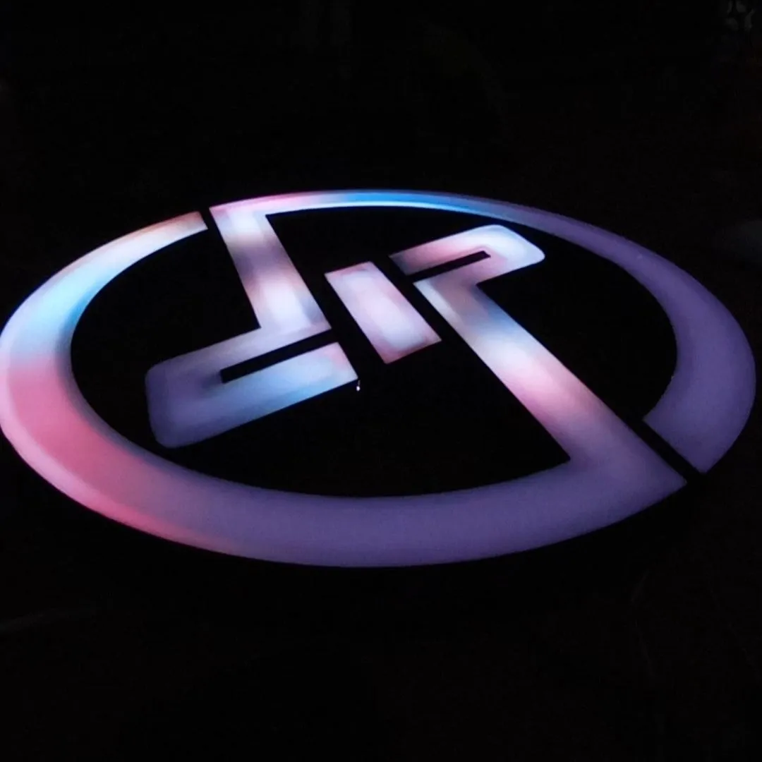 Huruf timbul RGB animasi logo DIP foto 4