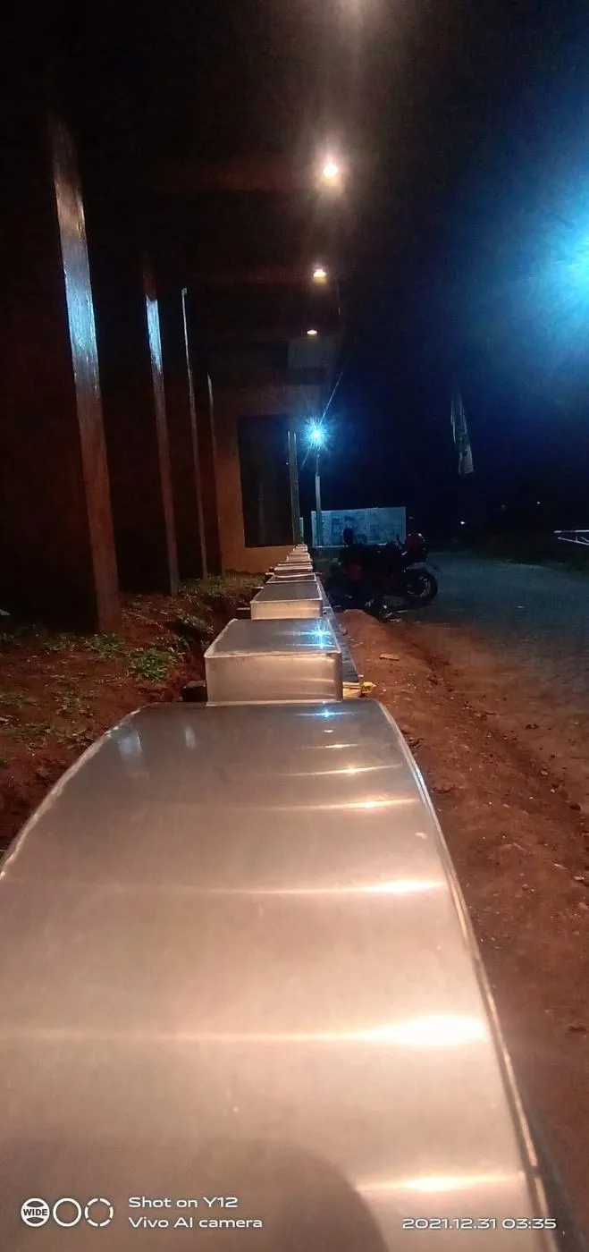 Letter Timbul Stainless foto 2