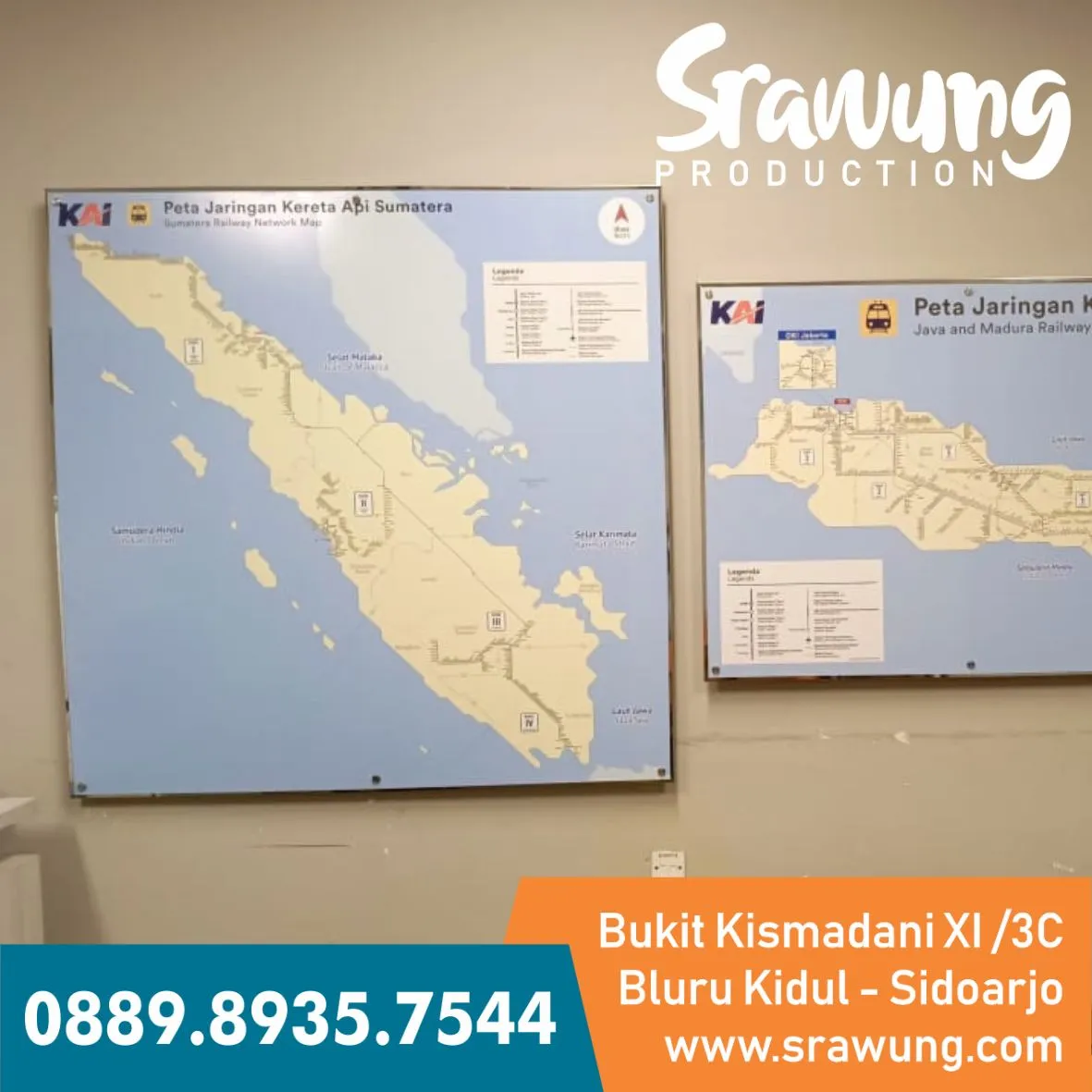 Papan Peta KAI Centre Jakarta Pusat foto 4
