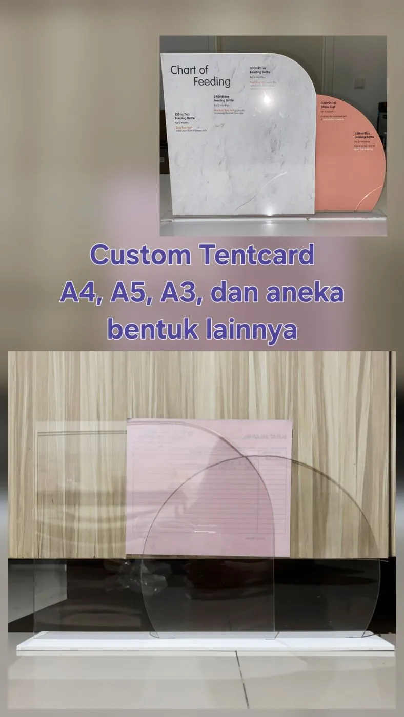 Custom Tentcard