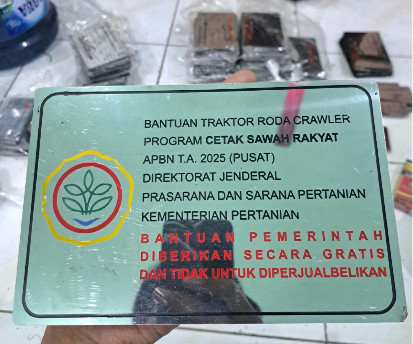 Nameplate Stainless Maxxi PT Corin Mulia Gemilang foto 4