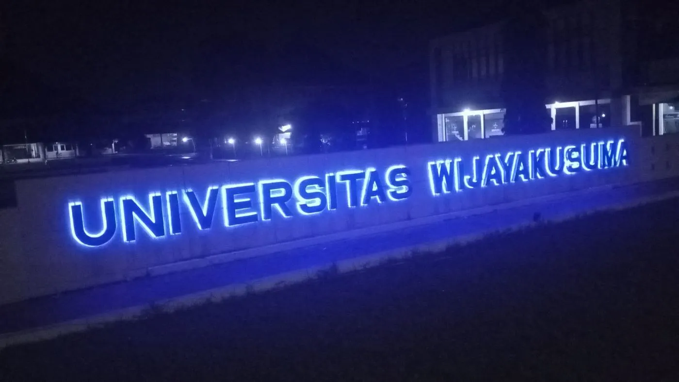 Letter Sign Stainless Universitas Wijaya Kusuma foto 3