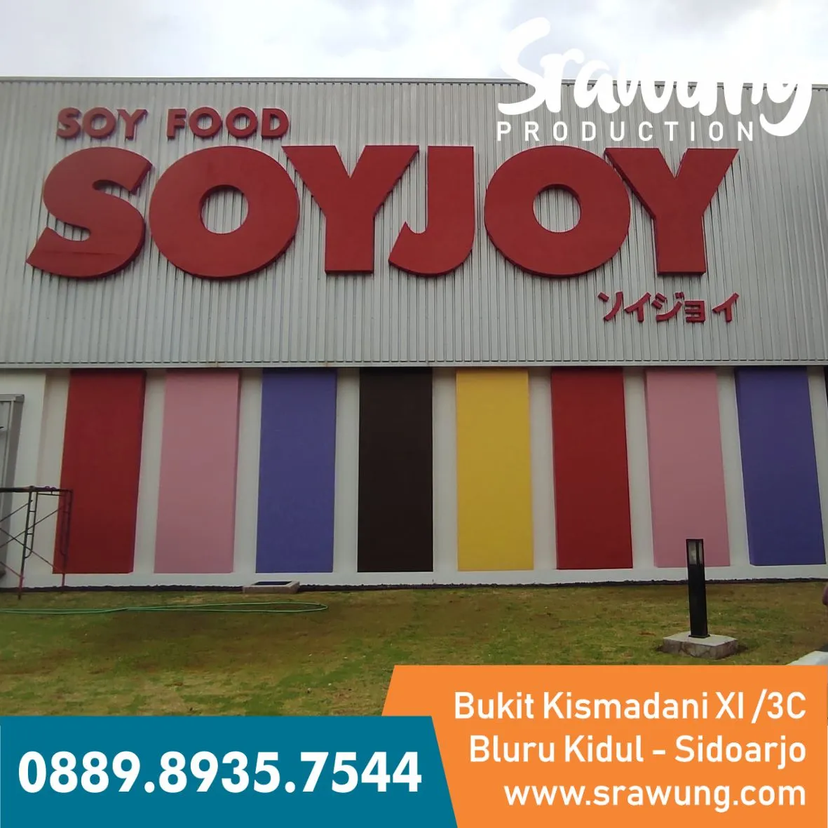 Re-Wrapping Sticker Brand Identity SOYJOY Pasuruan foto 5