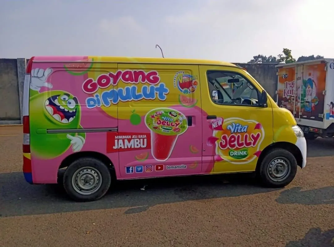 Mobil Box Sticker Branding foto 3
